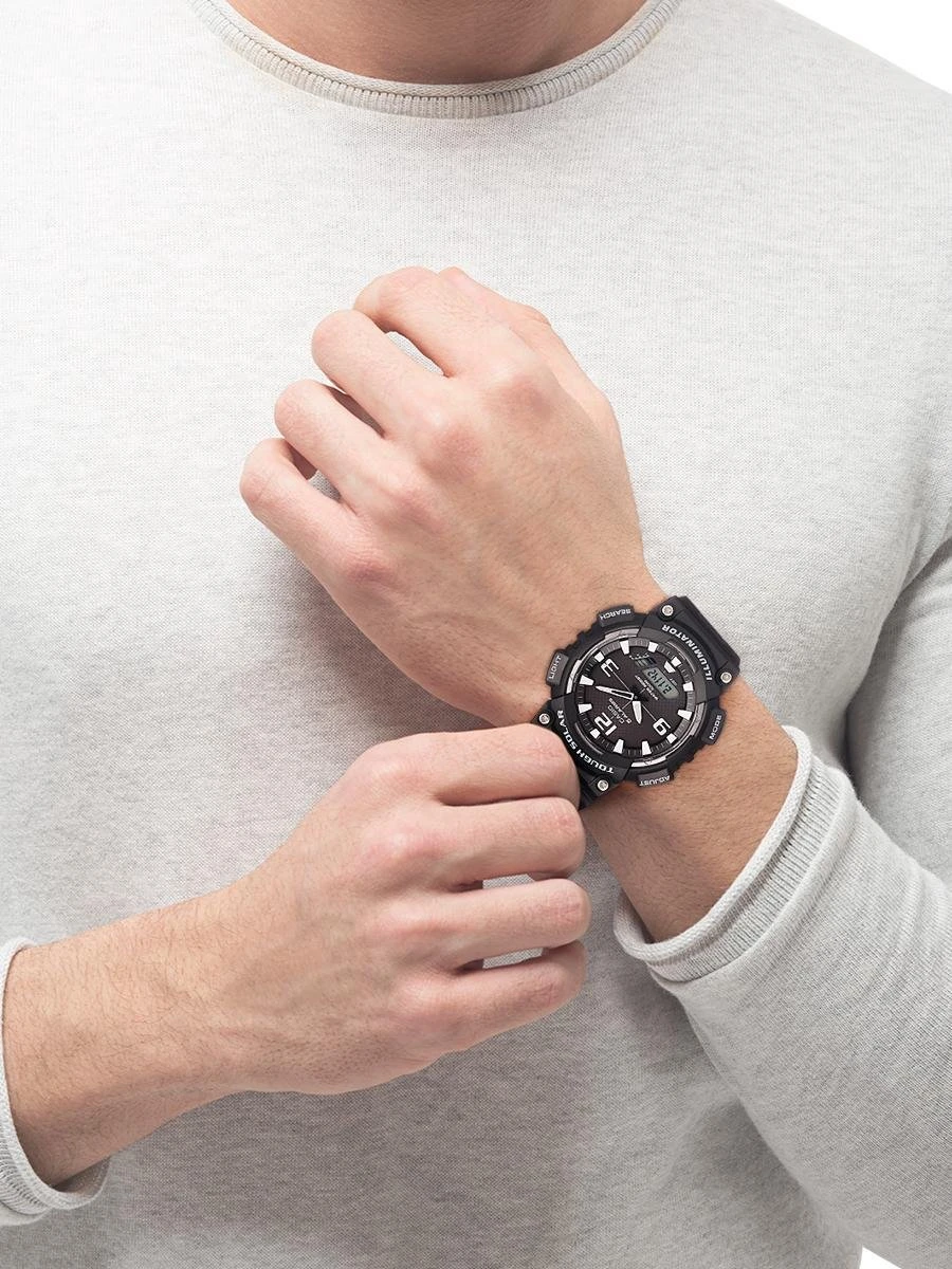 Baby-G Casio Collection AQ-S810W-1AVEF Herenhorloge 46,6 Mm - Zwart 4 Baby-G Casio Collection AQ-S810W-1AVEF Herenhorloge 46,6 Mm - Zwart - Afbeelding 2