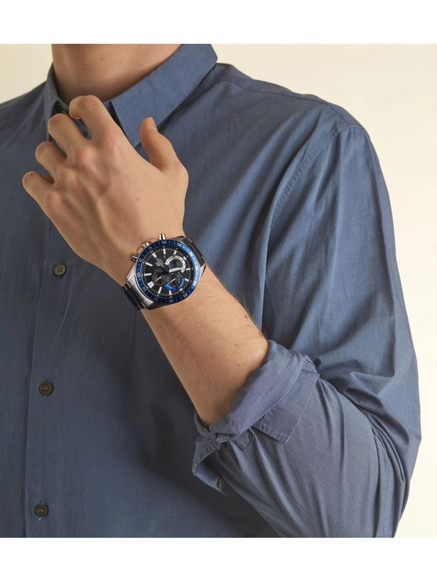 Casio Edifice EFV-620D-1A2VUEF Herenhorloge 51 Mm - Zilverkleurig 10 Casio Edifice EFV-620D-1A2VUEF Herenhorloge 51 Mm - Zilverkleurig - Afbeelding 8