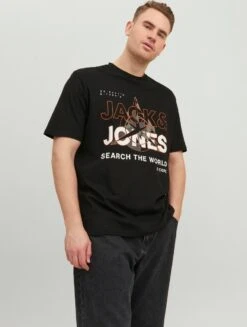 JACK&JONES PLUS JCOHUNT TEE SS CREW NECK PLS Heren T-shirt - Maat EU3XL US1XL -Casio Verkoop 907x1200 10