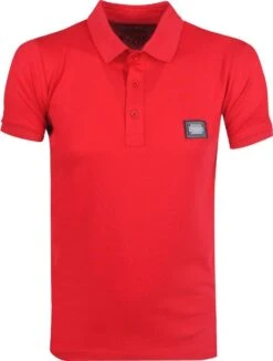 Ballin - Heren Polo - EST 2013 - Rood