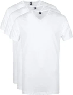 Alan Red - Vermont T-Shirt V-Hals Wit 3 Pack - Maat L - Regular-fit -Casio Verkoop 922x1200 9
