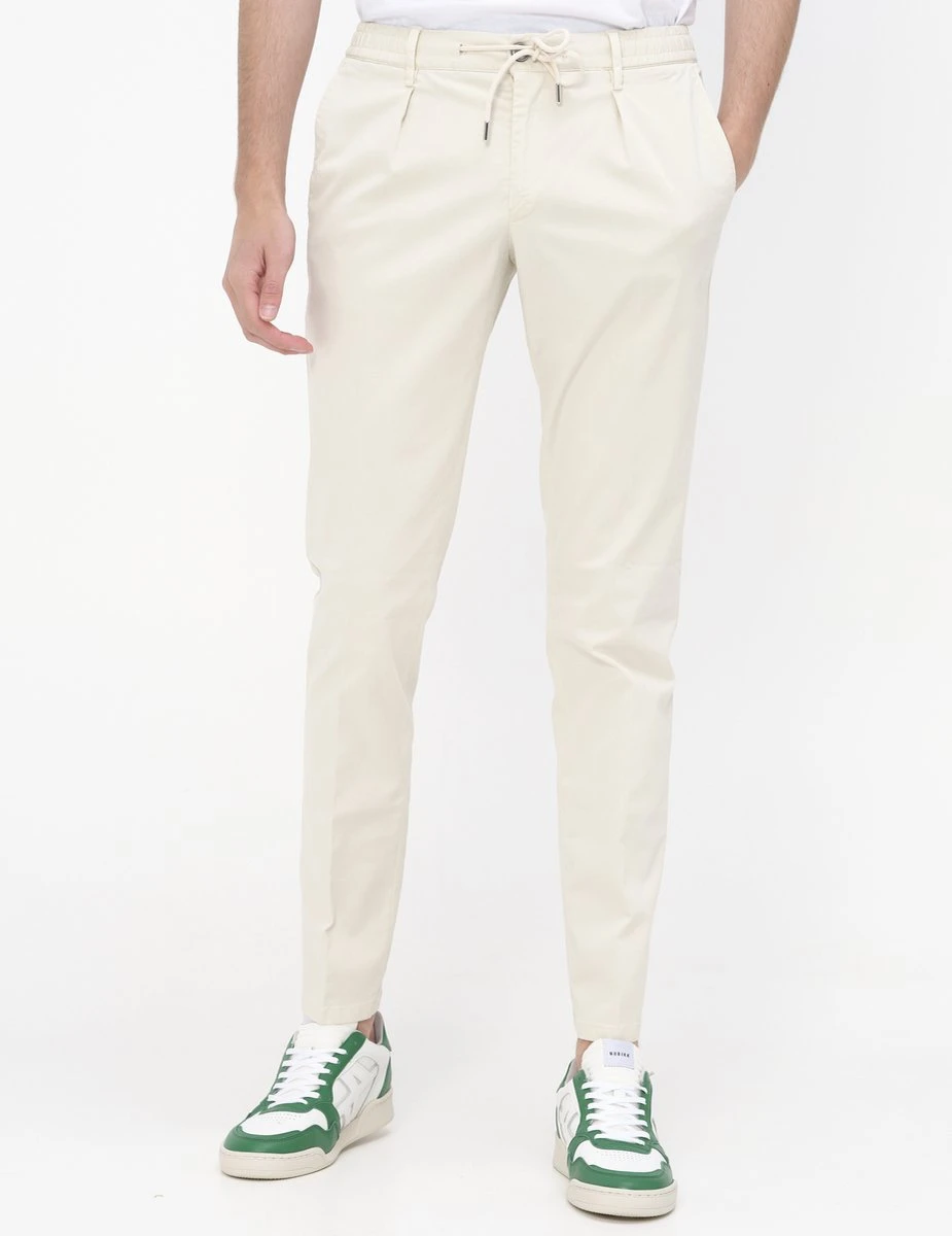Profuomo - Chino Beige - Slim-fit - Chino Heren Maat 54 3 Profuomo - Chino Beige - Slim-fit - Chino Heren Maat 54