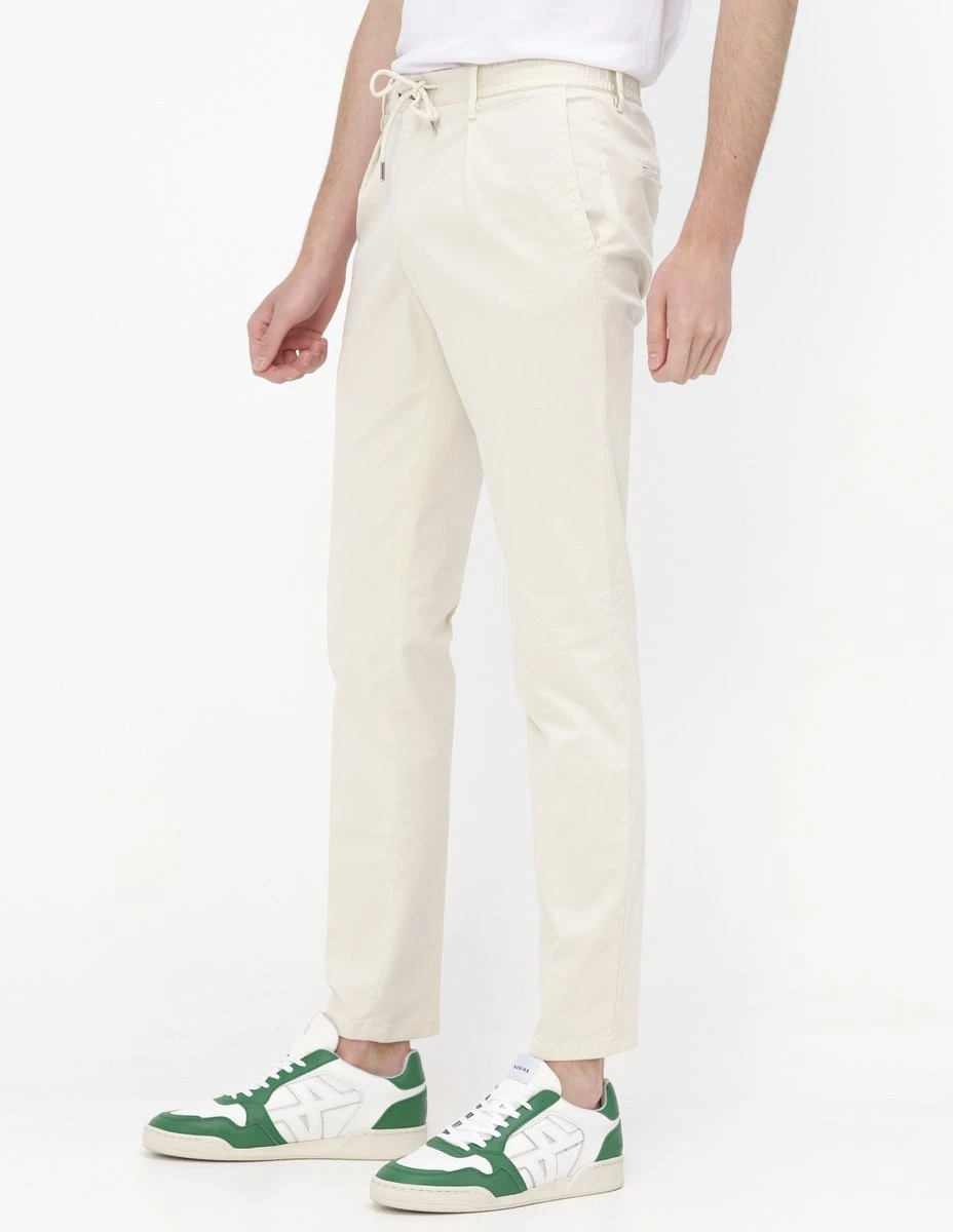 Profuomo - Chino Beige - Slim-fit - Chino Heren Maat 54 5 Profuomo - Chino Beige - Slim-fit - Chino Heren Maat 54 - Afbeelding 3