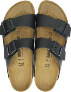 Birkenstock Arizona Slippers - Zwart - Maat 40