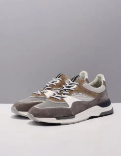 Floris Van Bommel Jogger Sneakers Bruin Suede - Heren - Maat 43 -Casio Verkoop 933x1200 8