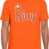 Bellatio Decorations Koningsdag T-shirt - King - Heren - Oranje L -Casio Verkoop 943x1200 12