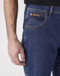 Wrangler Texas Medium Stretch Darkstone Heren Regular Fit Jeans - Donkerblauw - Maat 32/32 -Casio Verkoop 944x1200 14