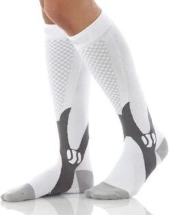 Compressie Sokken Voor Hardlopen En Reizen - Compressiekousen Wit Mannen En Vrouwen Maat M (36-41) -Casio Verkoop 945x1200 3