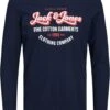 JACK&JONES PLUS JJANDY TEE LS CREW NECK PLS Heren T-shirt - Maat EU2XL US1L