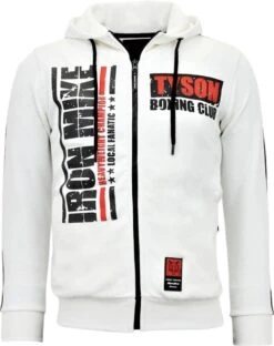 Exclusieve Heren Joggingpak - Iron Mike Tyson Boxing - Wit -Casio Verkoop 949x1200 1