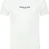 Ballin Amsterdam - Heren Slim Fit T-shirt - Wit - Maat XS