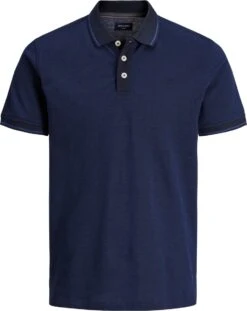 Jack&Jones JPRBluwin Polo Blauw Plussize 4XL / Blauw / Katoen