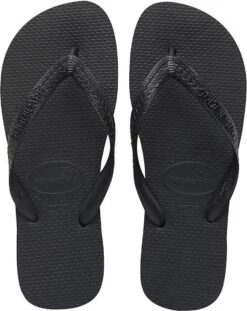 Havaianas Top Unisex Slippers - Black - Maat 39/40