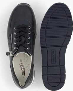 Medicus Donkerblauwe Leren Sneaker - Maat 38