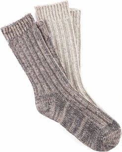 Birkenstock Dames Sokken Gift Box Twist Eggnog Misty Rose 2 Paar Maat 36-40