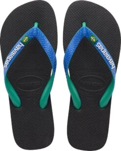 Havaianas Brasil Mix Unisex Slippers - Zwart/Groen/Blauw - Maat 41/42 -Casio Verkoop 964x1200 22