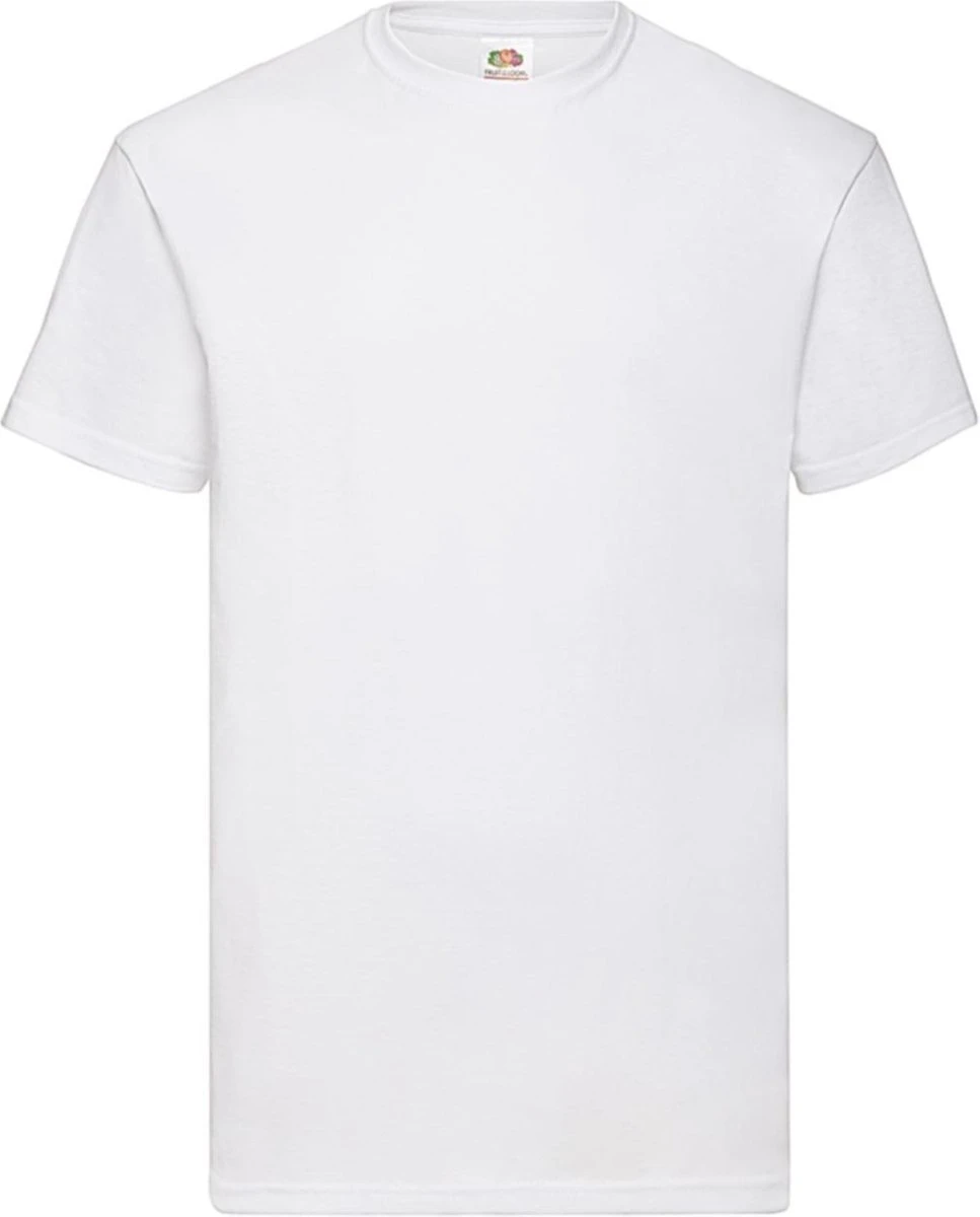 3 Pack Shirts Fruit Of The Loom Ronde Hals Wit Maat L Valueweight 5 3 Pack Shirts Fruit Of The Loom Ronde Hals Wit Maat L Valueweight - Afbeelding 3