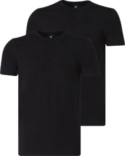 J.C. RAGS Basic T-shirt Heren Korte Mouw 2-pack