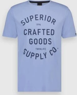 Twinlife T-shirt T Shirt Crew Logo Tw13505 Serenity 528 Mannen Maat - XXL 11 Twinlife T-shirt T Shirt Crew Logo Tw13505 Serenity 528 Mannen Maat - XXL -Casio Verkoop 970x1200 5