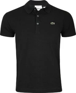Lacoste Black Light Jersey Polo Shirt Heren Sportpolo Casual - Maat L - Heren - Zwart -Casio Verkoop 974x1200 10