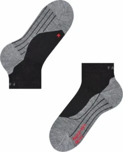 FALKE RU4 Endurance Short Hardlopen Anti Blaren, Anti Zweet Functioneel Garen Heren Sportsokken Zwart - Maat 42-43 -Casio Verkoop 976x1200 1