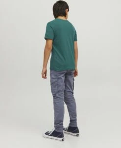 Jack & Jones Junior T-shirt Jjecorp Logo Tee Ss O-neck Noos Jnr 12152730 Storm -Casio Verkoop 978x1200 5