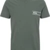 Hugo Boss BOSS O-hals Shirt Logo Groen - L