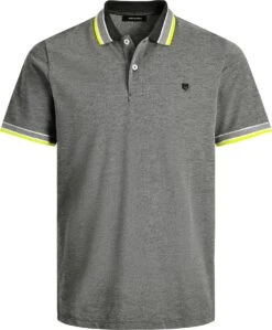JACK & JONES JJNEON FLASH SS POLO Heren Poloshirt - Maat S