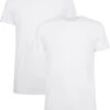 Bamboo Basics - 2-Pack Heren Bamboe T-shirts Ronde Hals Ruben – Extra Lang – Wit - L -Casio Verkoop 991x1200 4