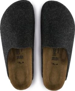 Birkenstock Amsterdam Anthracite Narrow VEG Felt Wooly Home Unisex Pantoffels - Antraciet - Maat 42 -Casio Verkoop 993x1200 3