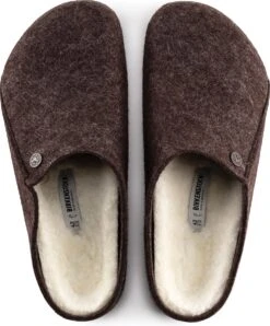 Birkenstock Zermatt Shearling WZ Reg Heren Sloffen - Mocha - Maat 42 -Casio Verkoop 993x1200 4