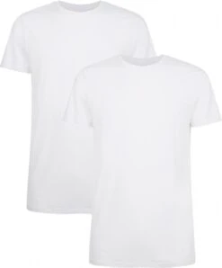 Bamboo Basics - 2-Pack Heren Bamboe T-shirts Ronde Hals Ruben – Extra Lang – Wit - M -Casio Verkoop 994x1200 7