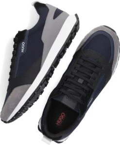 Hugo Boss Hugo Icelin Runn Lage Sneakers - Leren Sneaker - Heren - Blauw - Maat 44 -Casio Verkoop 996x1200 3