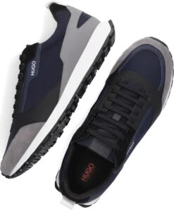 Hugo Boss Hugo Icelin Runn Lage Sneakers - Leren Sneaker - Heren - Blauw - Maat 44 -Casio Verkoop 997x1200 8
